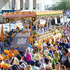 Luxury Washroom Trailer Rentals for Surrey Police Service at the 2026 Surrey Khalsa Day Vaisakhi Parade 1