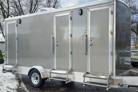 3-Stall Restroom Trailers